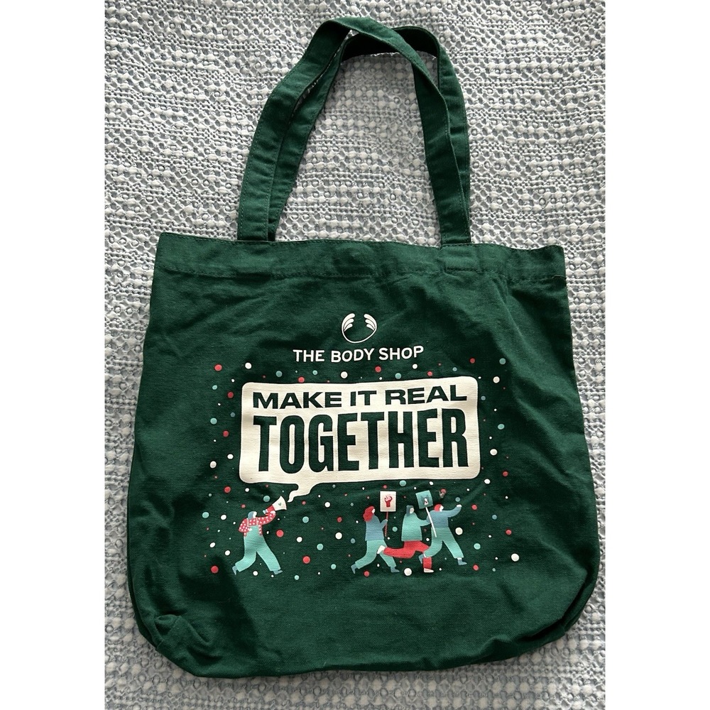 The Body Shop 'Make It Real Together' Tote Bag‎